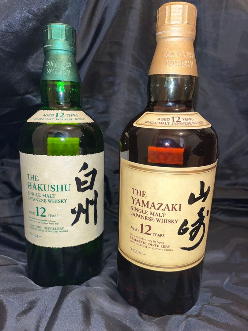 山崎12年&白州12年　お得なセット 【激安】【早いもの勝ち】