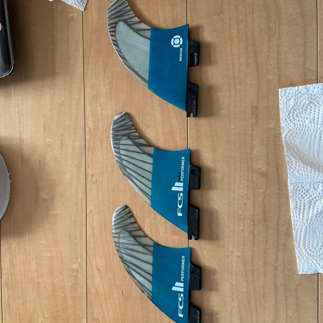 FCS PERFORMERフィン 3枚セットＭ