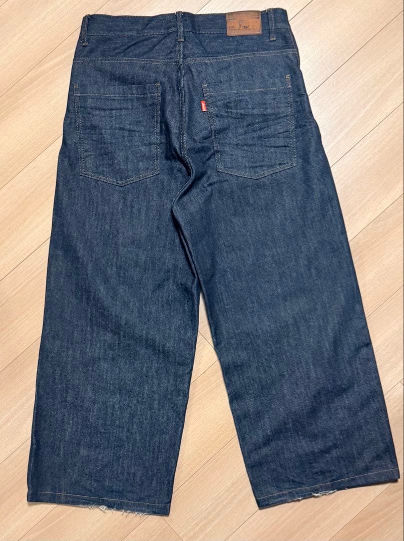 パンツ belvet Baggy rigid denim