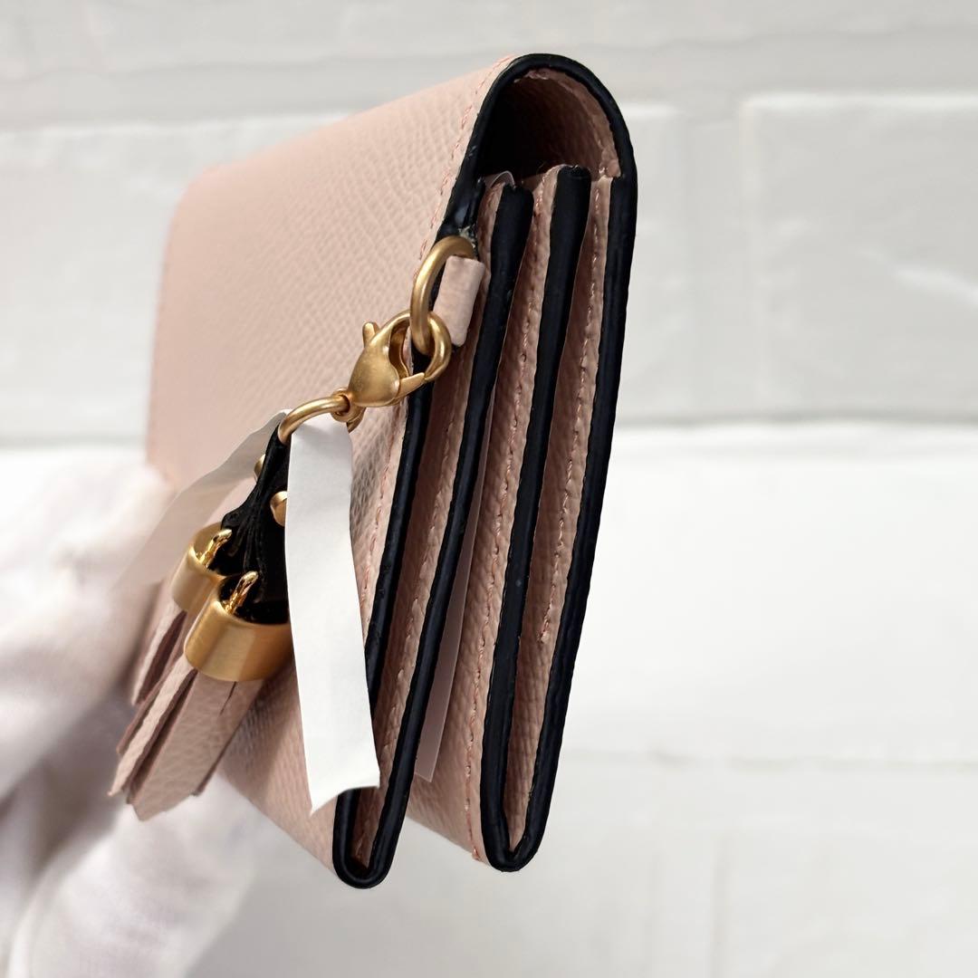 未使用【Epoi エポイ】シキシリーズ 名刺入れ　カード入れ 　タッセル　とき