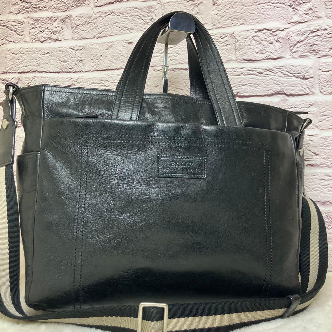 バリー✨トレインスポッティング 2way A4 レザー 本革 ビジネスバッグ