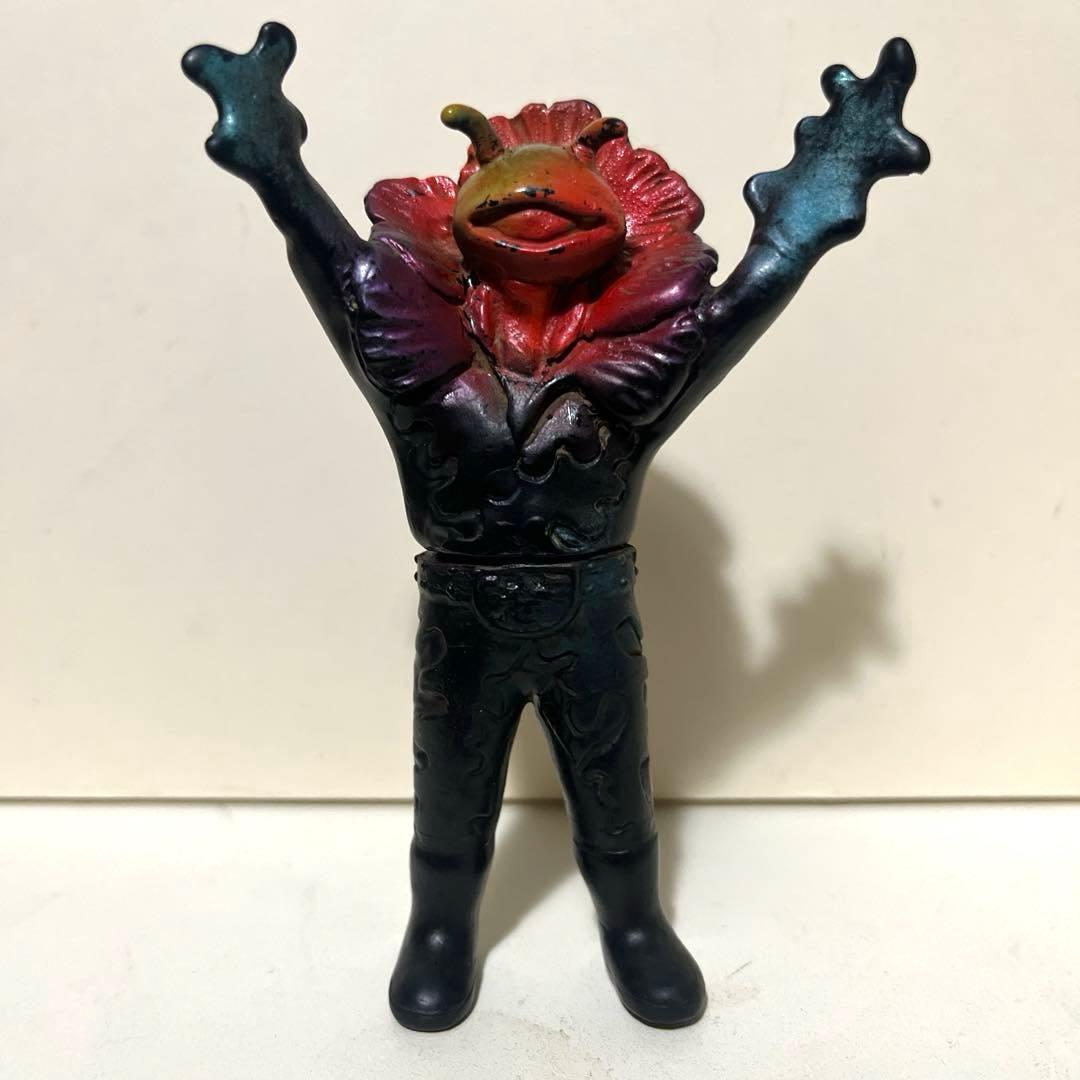 ポピー製 仮面ライダー ドクダリアン 珍色 ソフビ フィギュア 当時物 怪人