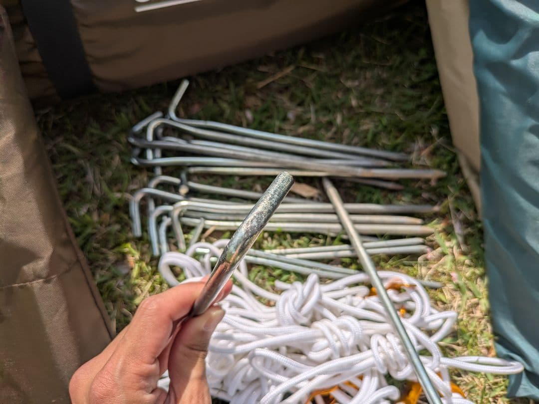 ogawa グロッケ8tc、タープを含むセット販売