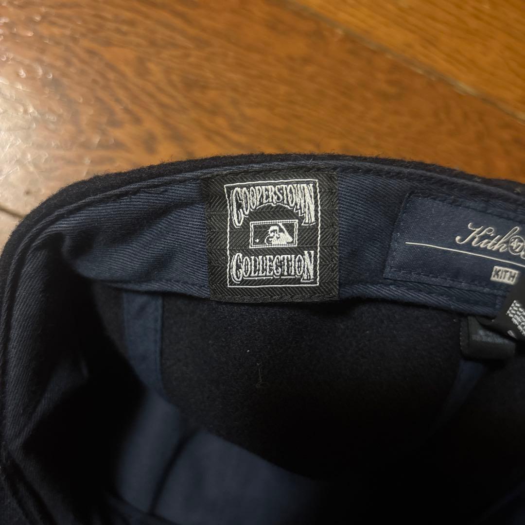 Kith ネイビー ベースボールキャップ LARGE