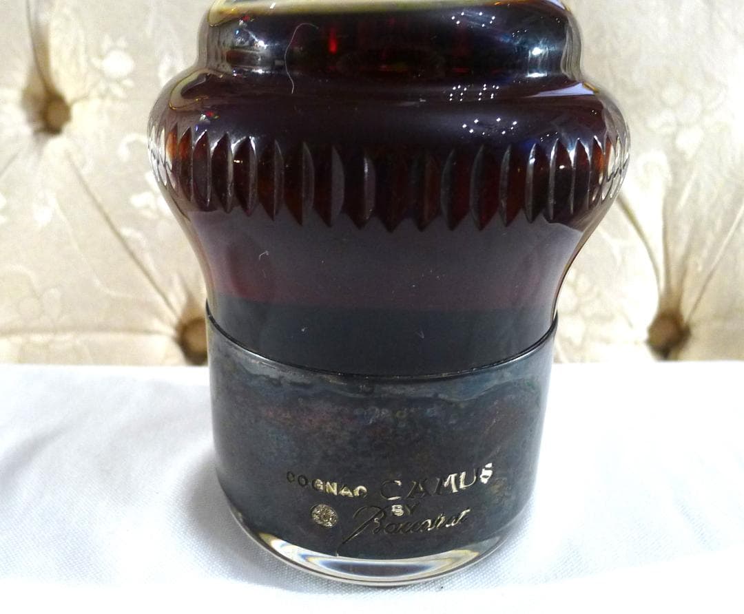 ●希少【CAMUS】シルバーバカラクリスタルコニャック700ml未開栓品●