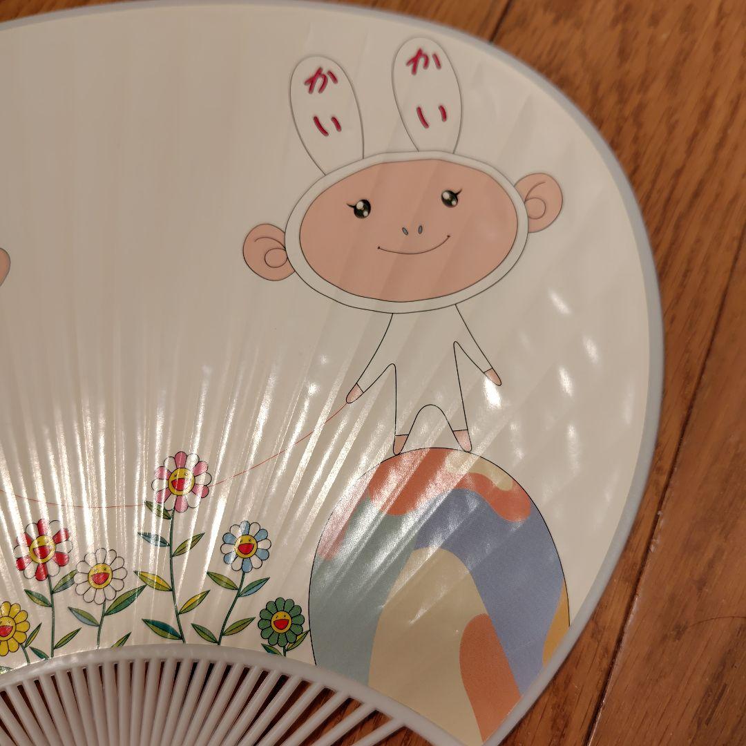 村上隆　うちわ　個展　東京都現代美術館