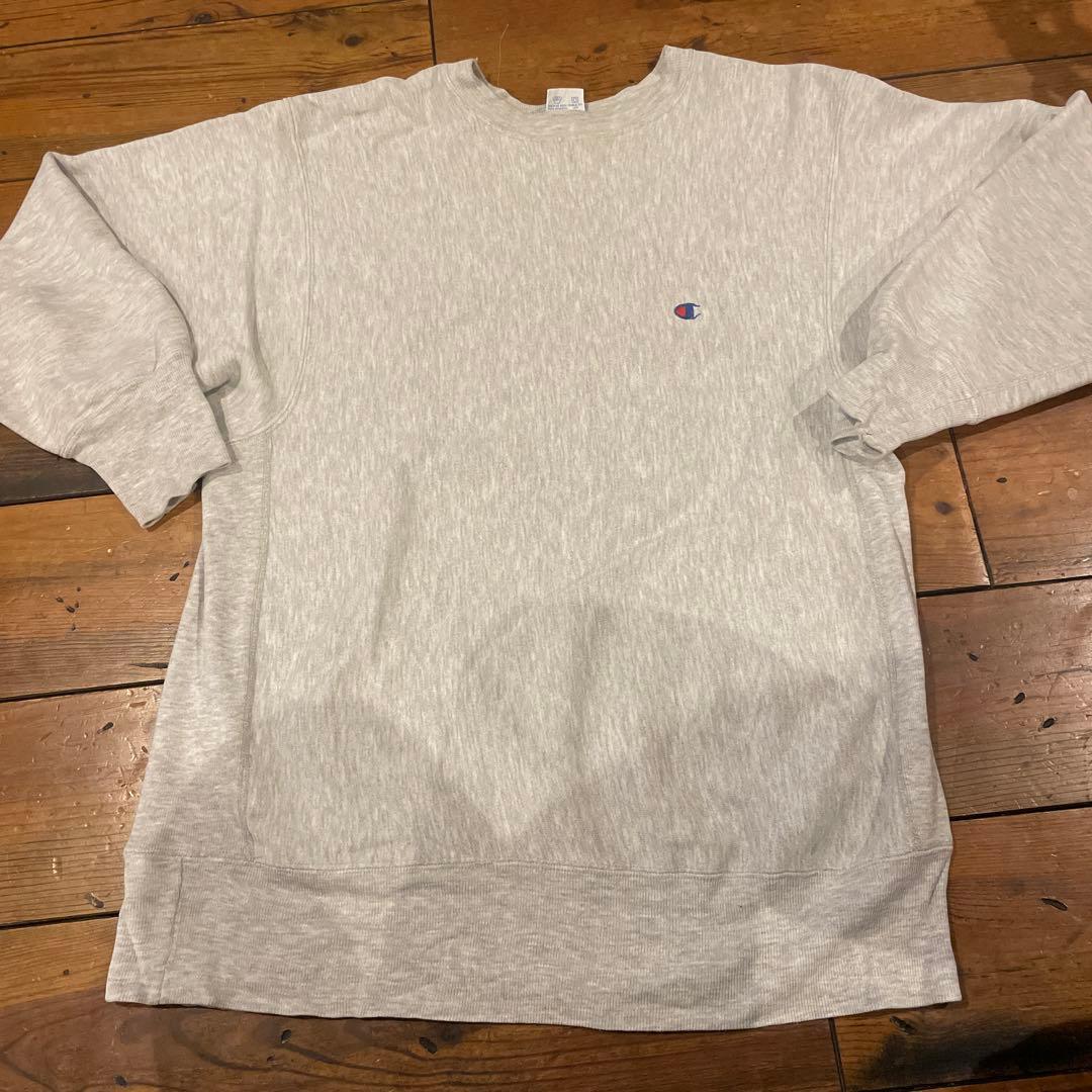 チャンピオン リバースウィーブ 90s 無地 トレーナー XL USA製