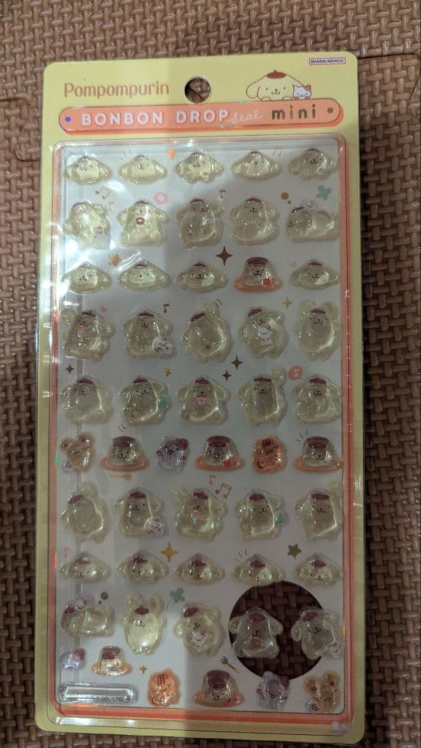 ボンボンドロップシールミニ　サンリオ