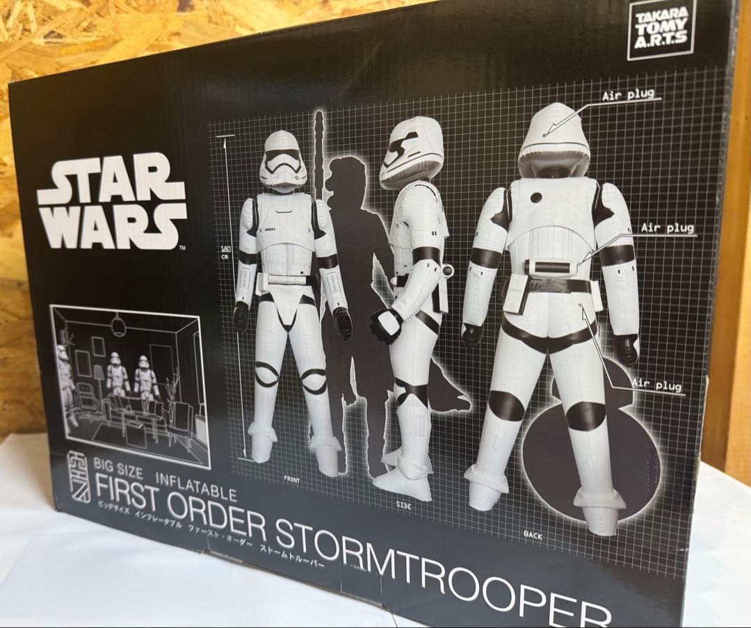 全長180㎝冬のイベントに❗️スターウォーズインフレータブルストームトルーパー