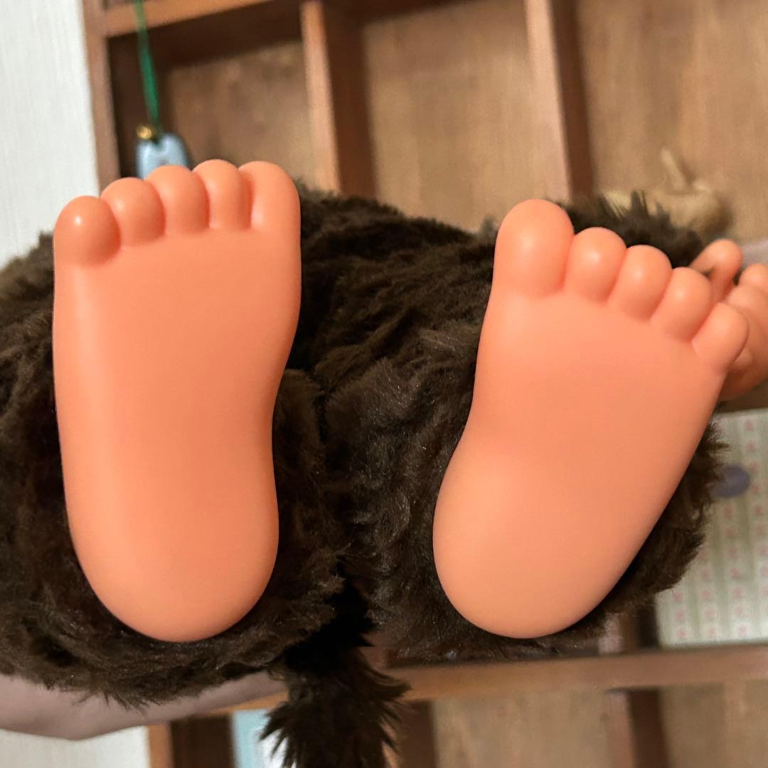 モンチッチ 男の子 女の子 大小セット レトロ セキグチ 【美品】当時物