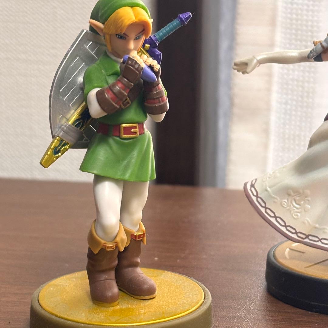 amiibo ゼルダの伝説　リンク　時のオカリナ　シーク　ゼルダ　ムジュラの仮面