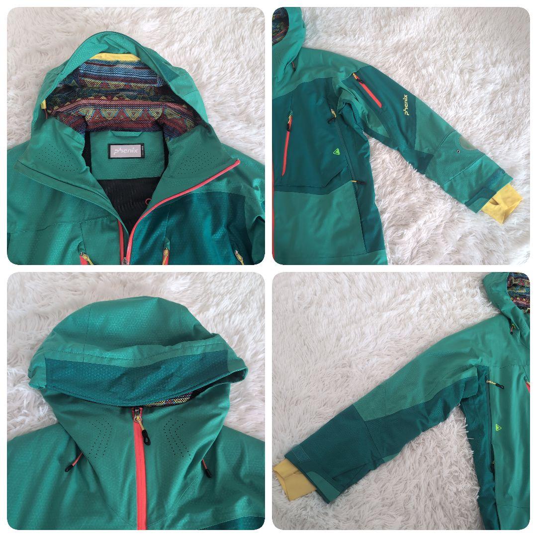 Phenix フェニックス　スキーウェア Lサイズ　グリーン　グレー