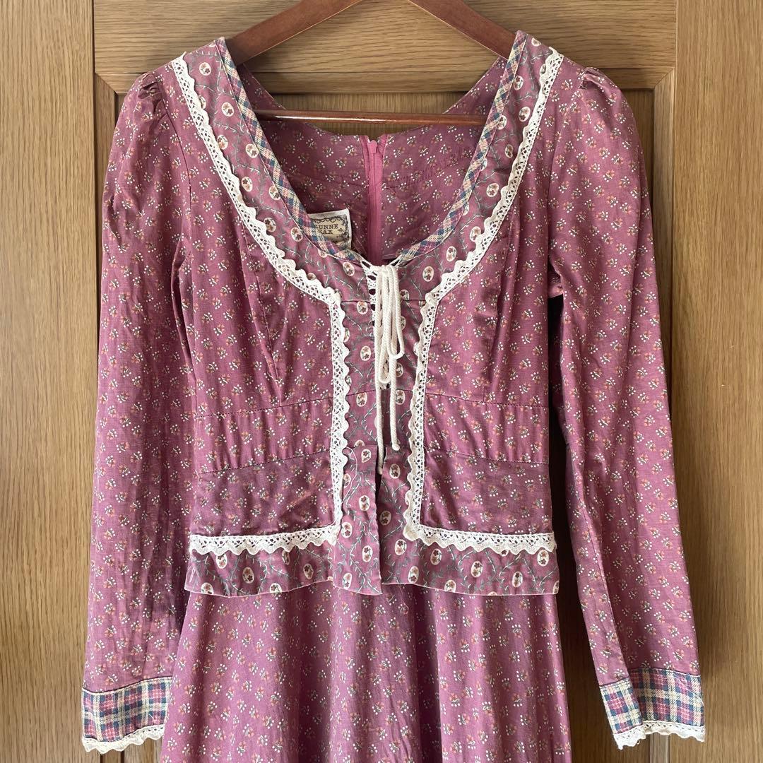 gunnesax 花柄ワンピース