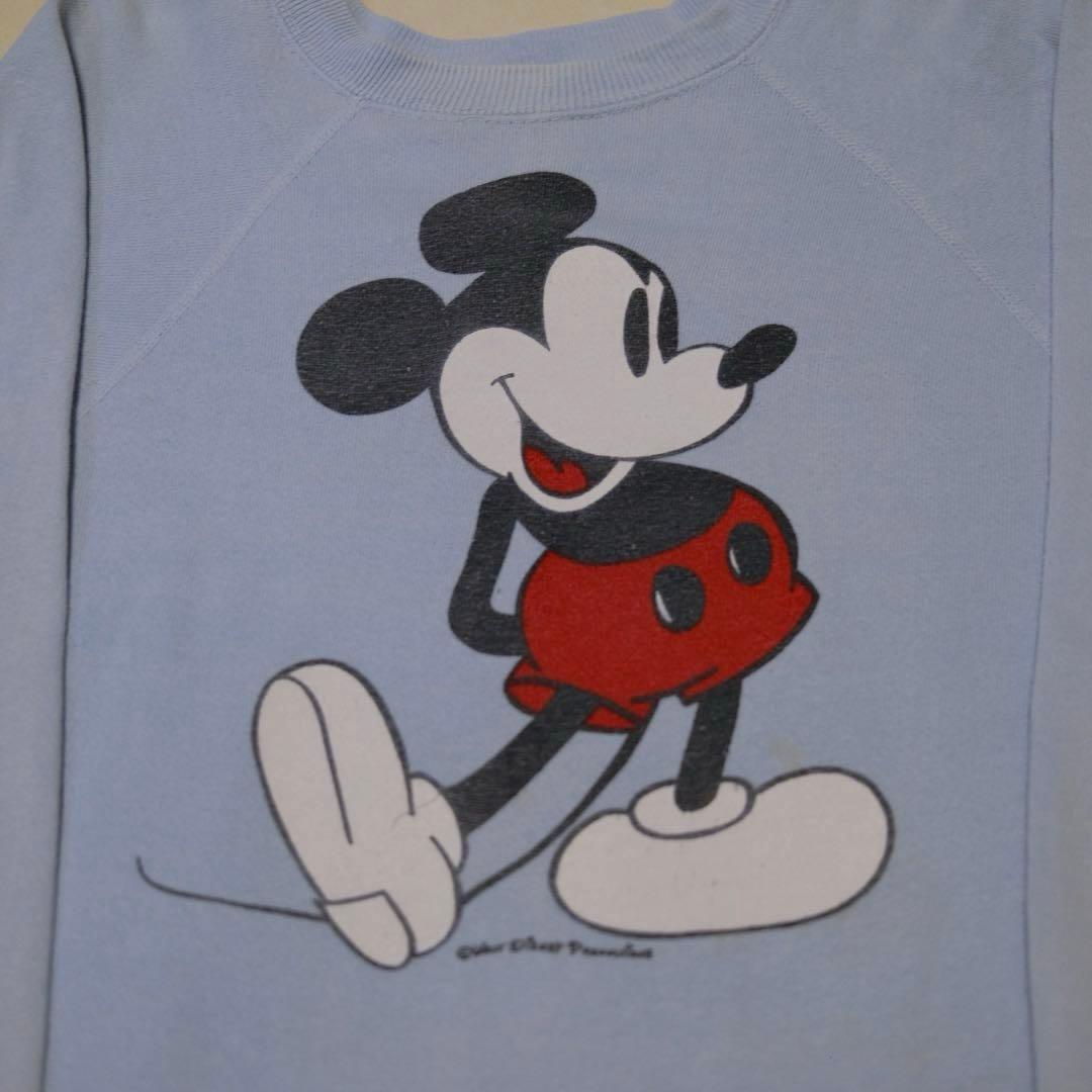 USA XL 70s-80s ディズニー ヴィンテージ ミッキー スウェット