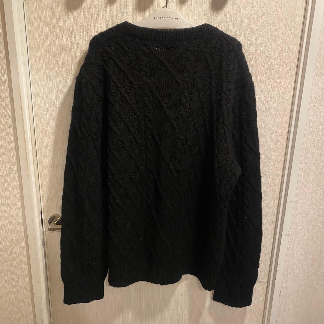 DIOR カシミアケーブルニット