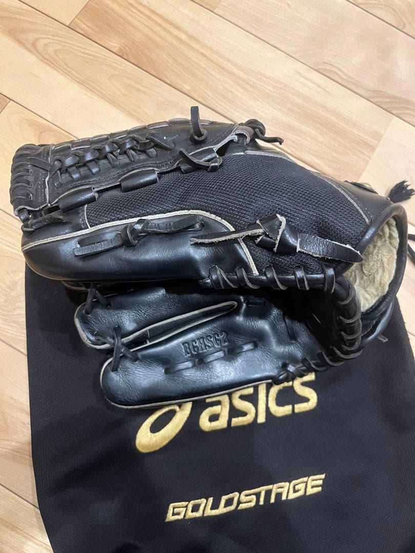 [支給品]asics ゴールドステージ 硬式グローブ