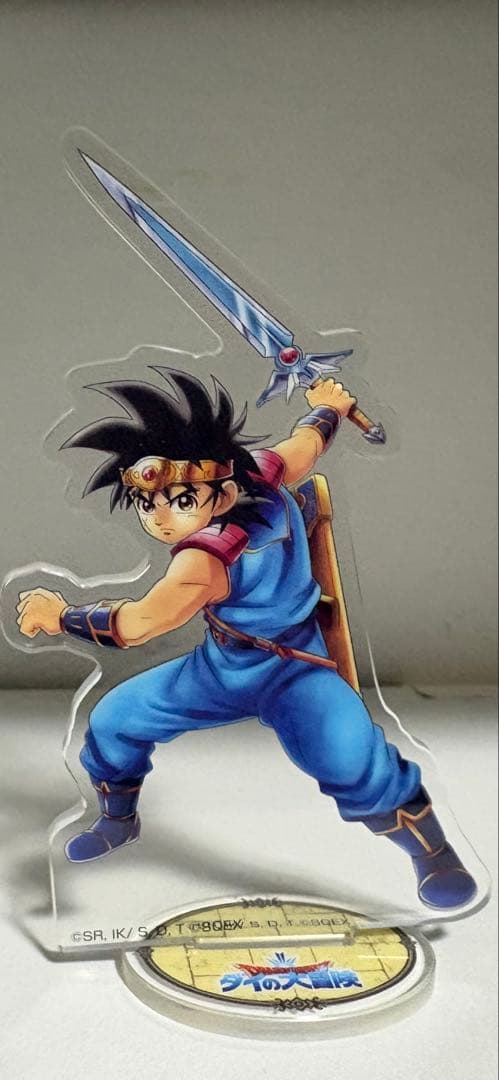 ドラゴンクエスト ダイの大冒険 セガ アクリルスタンド アクリルクリアフィギュア