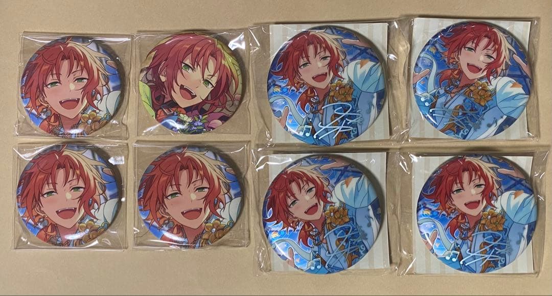 あんスタ 月永レオ フィーチャー2 缶バッジ 8点 セット