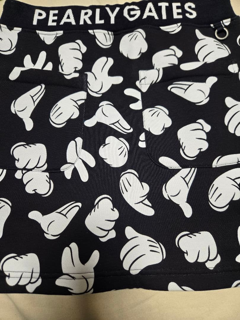 1 サイズ　Ｍ　パーリーゲイツ　スカート　裏起毛　冬　ディズニー　コラボ　ゴルフ