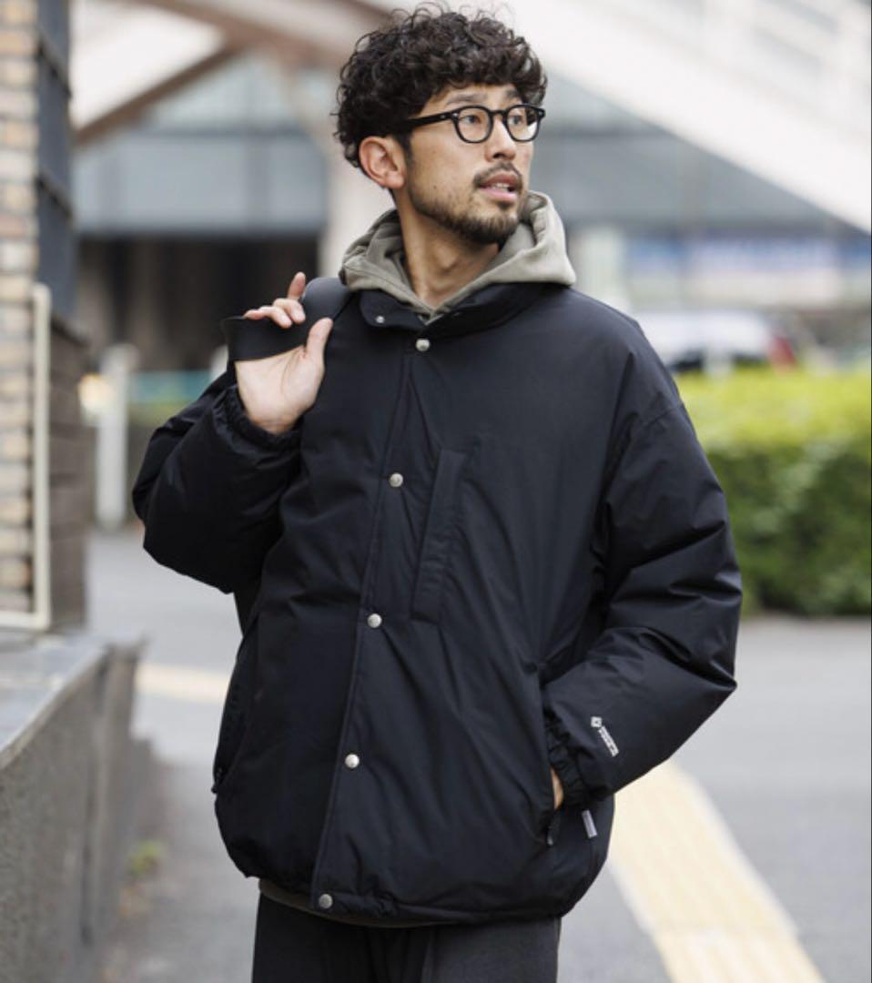 +phenix別注ゴアテックス ウインドストッパー スナップ ダウンジャケット
