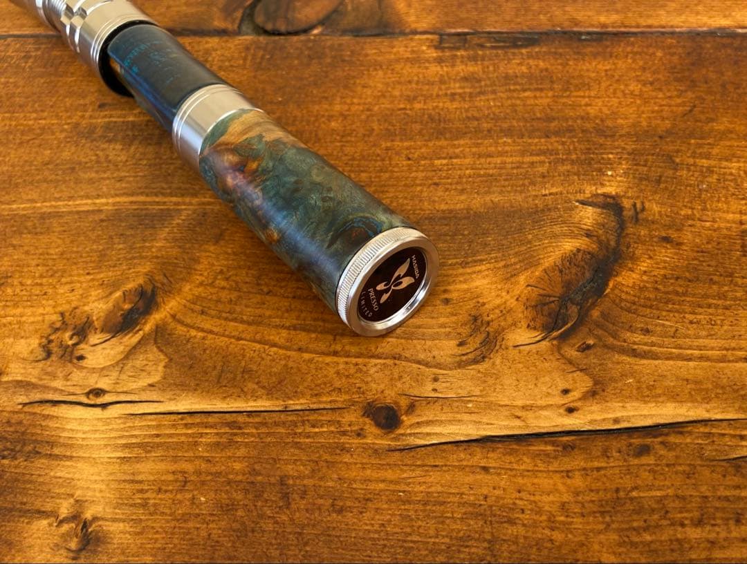 トラウトロッド　スピニング　502UL ウッドグリップ スタビライズドウッド