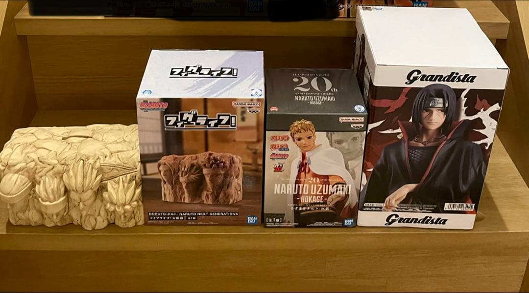 ナルト　NARUTO プライズ　フィギュア　火影岩　イタチ　ナルト