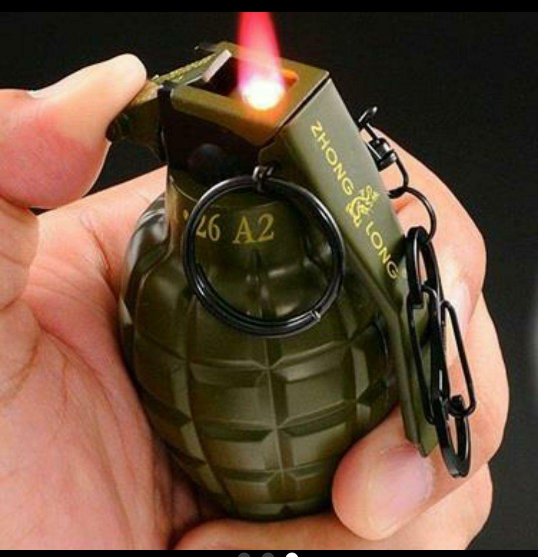 ❤手榴弾❤ガスライター