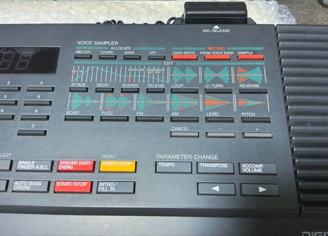 Yamaha VSS-200☆名機サンプリングシンセサイザー☆Sigur Ros