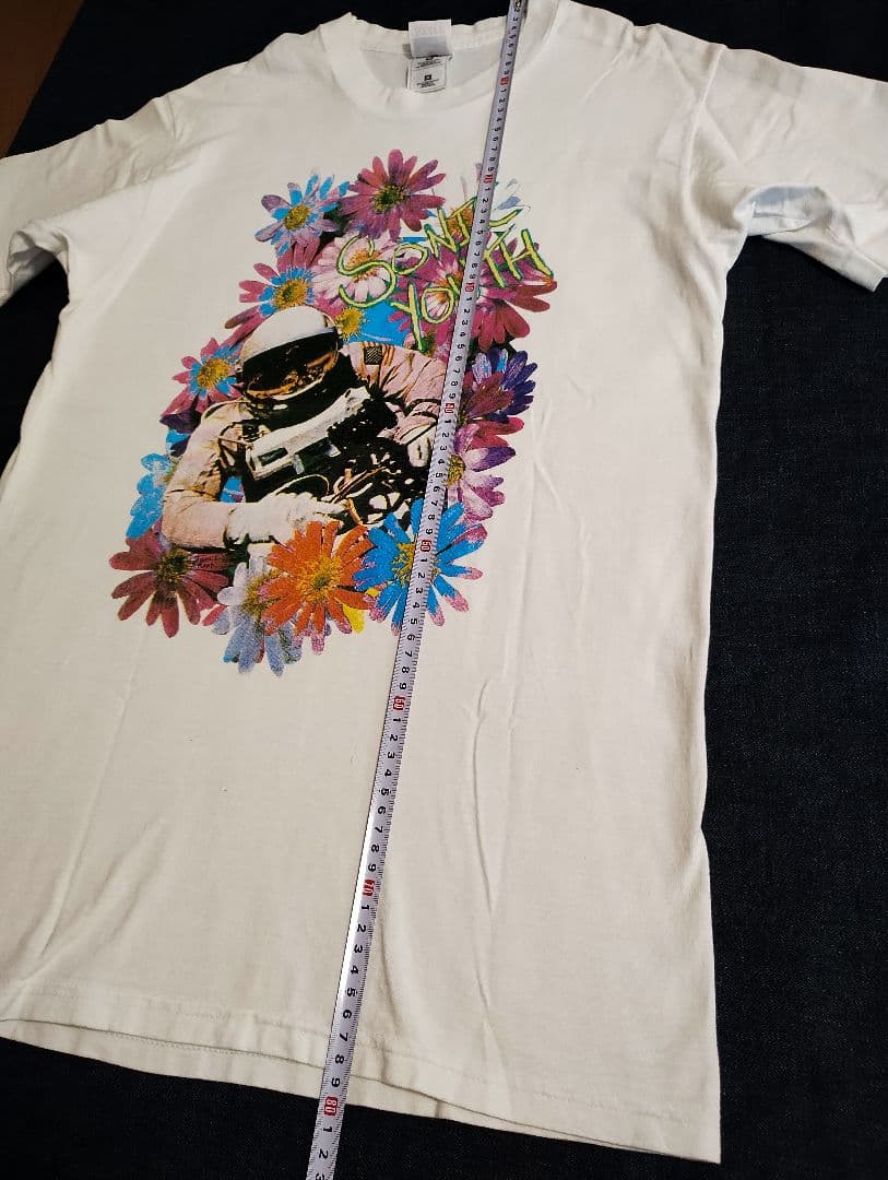 Sonic Youth 花男 flower Vintage Tシャツ M