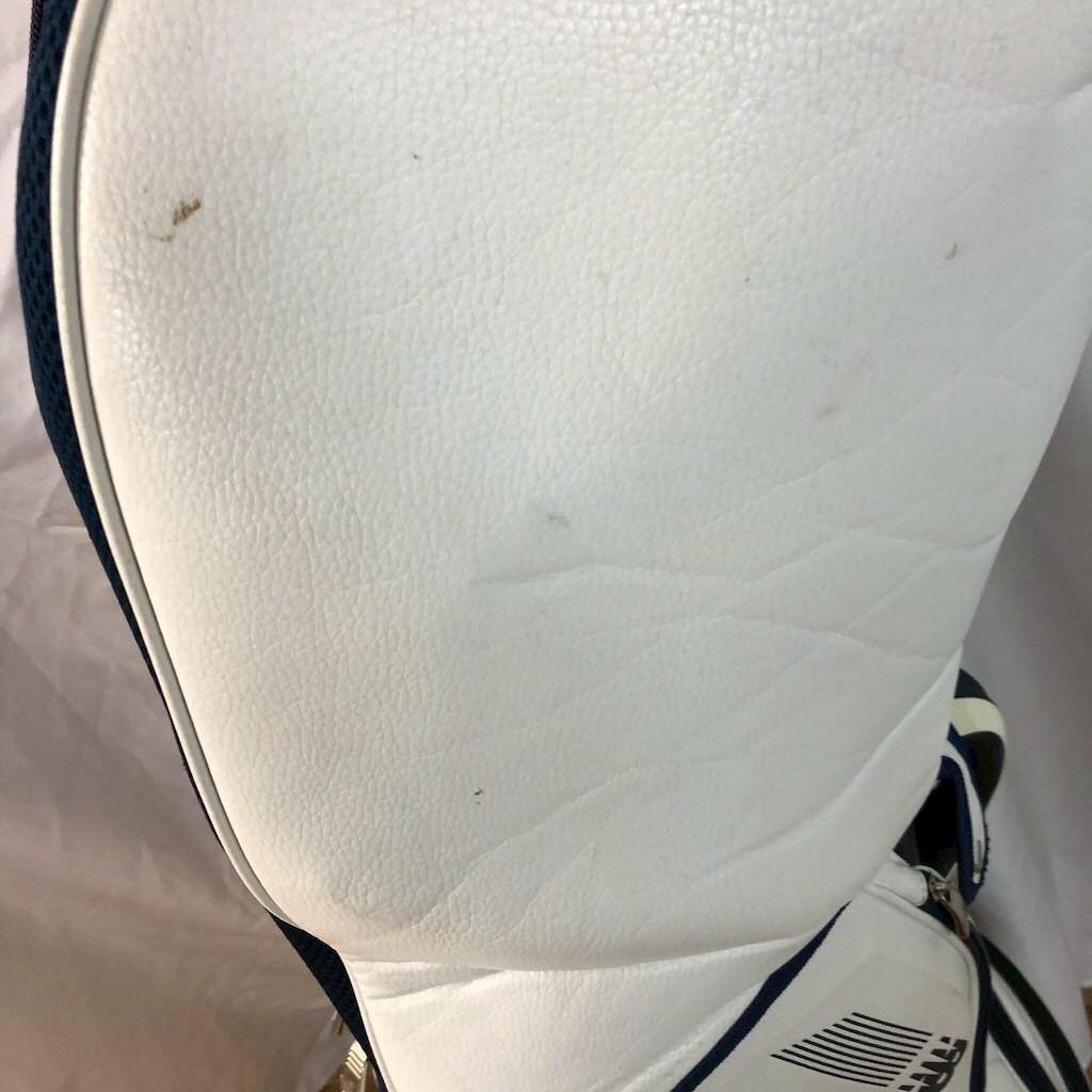 New Balance ニューバランス ゴルフ キャディバッグ ホワイト ネイビ