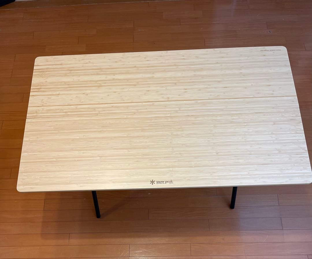 バ*コ様 スノーピーク☆ ワンアクションテーブルロングLight Bambooブ