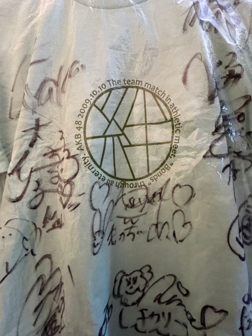 ※ロイヤル※【美品】AKB48 大運動会 チームK 直筆サイン入り絆T