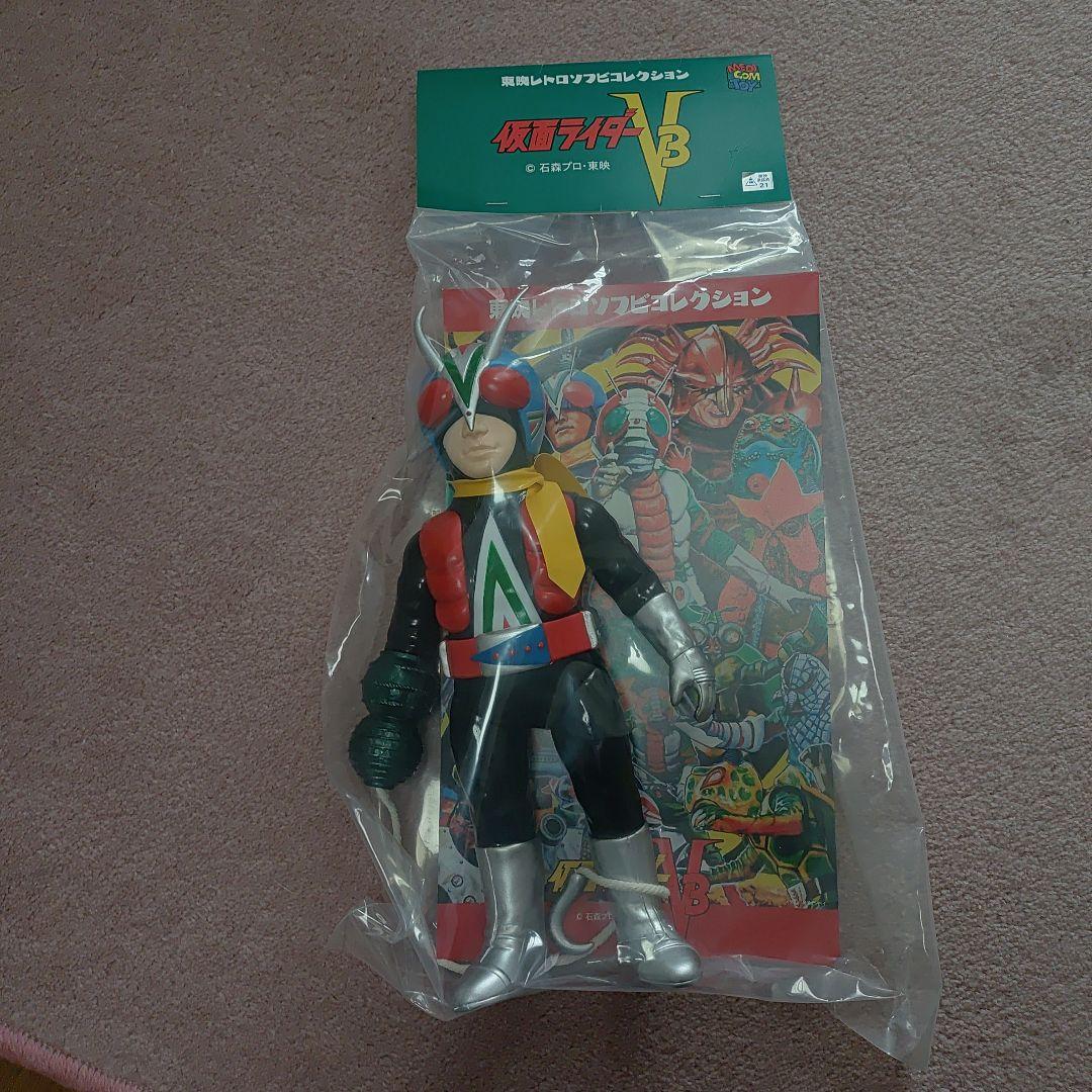 ライダーマンソフビ（ロープアーム紐付きバージョンです）