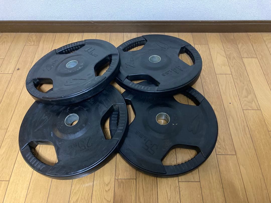 BODYMAKER バーベルセット　MAX195kg ベンチ・スタンド付き