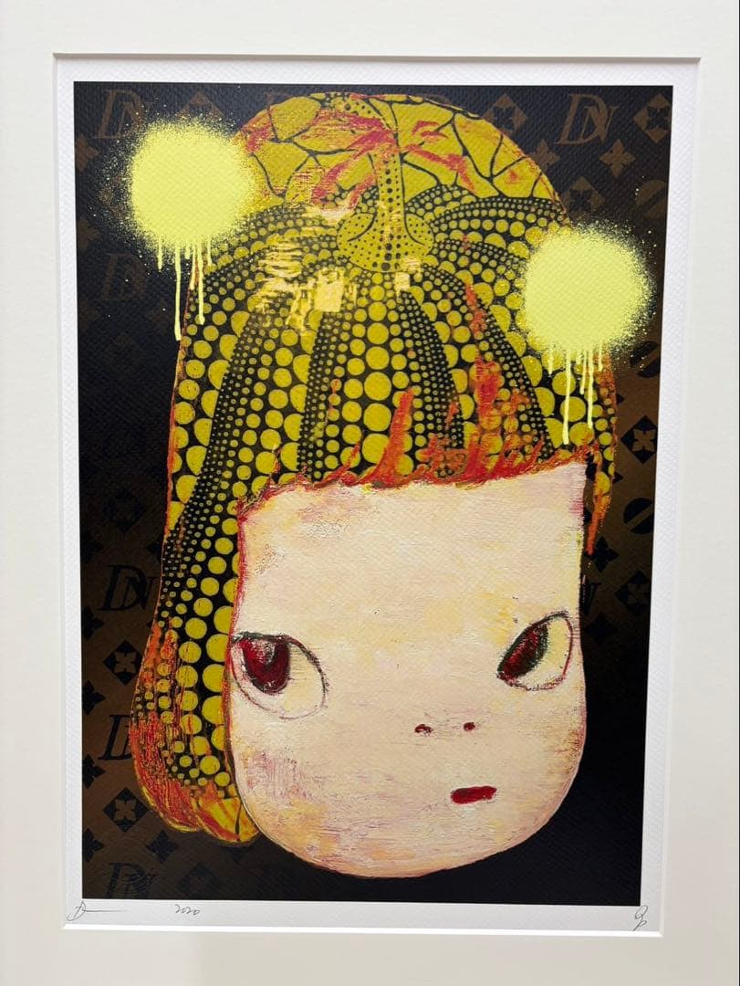 奈良美智、草間彌生 アートポスターコラボ 南瓜