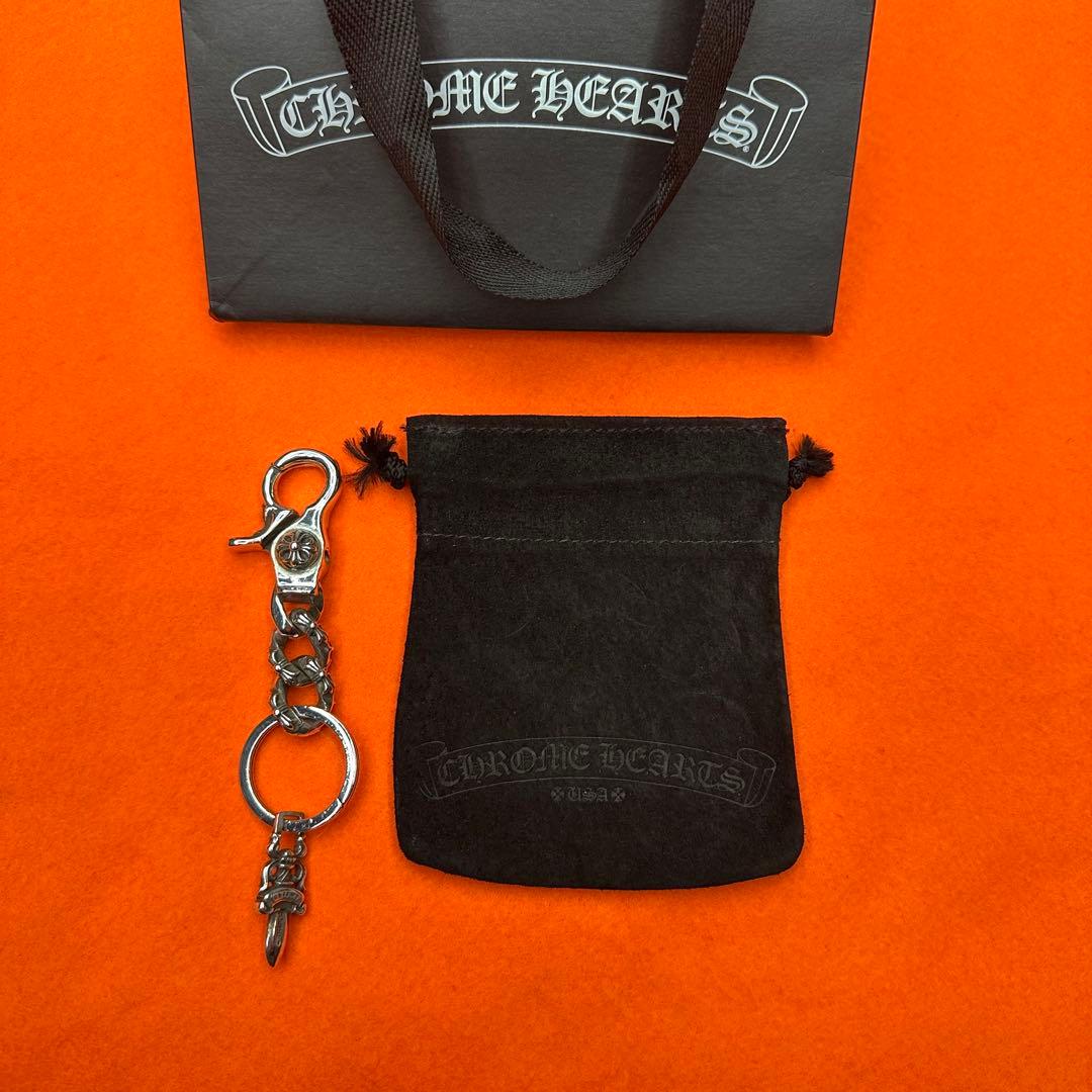 本物!!美品‼︎クロムハーツ　キーチェーン　ショート財布　ウォレット