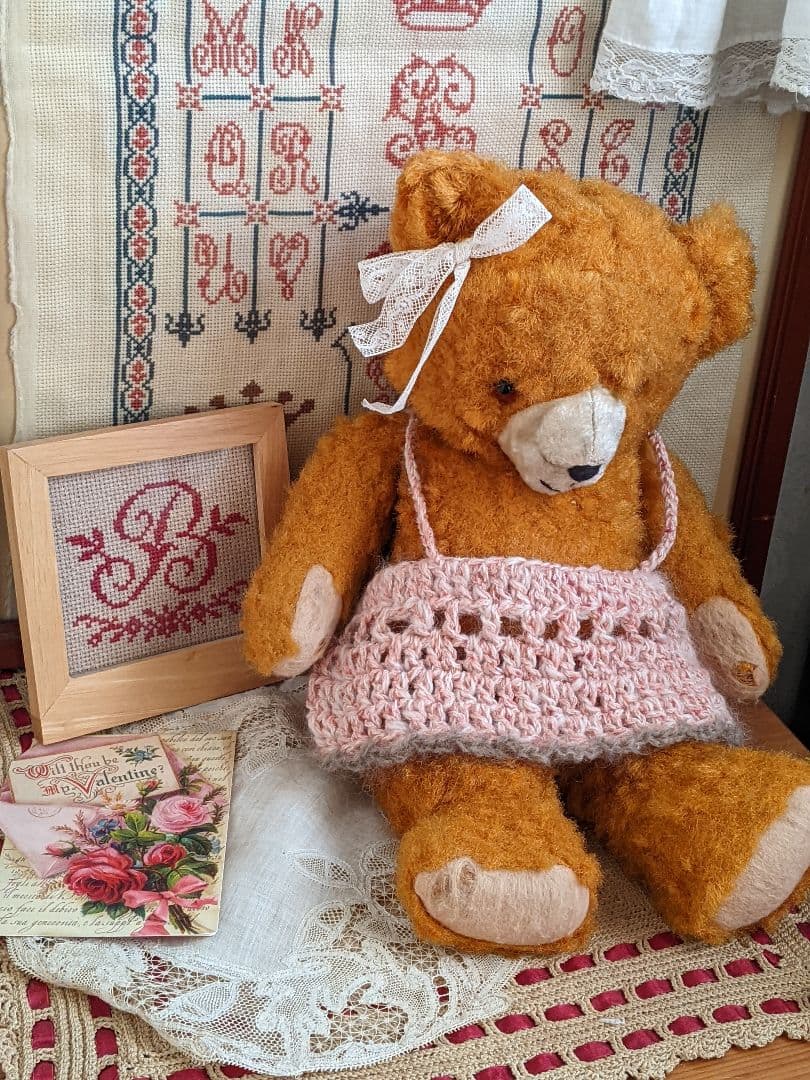 【s】アンティークベア　アンティークテディベア　ドイツ