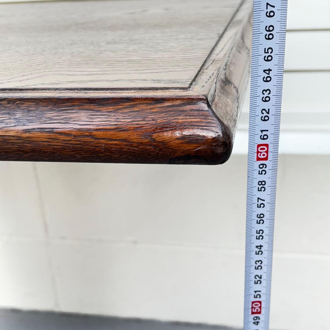 昭和レトロ　喫茶店にあった頑丈なテーブル　ビンテージ