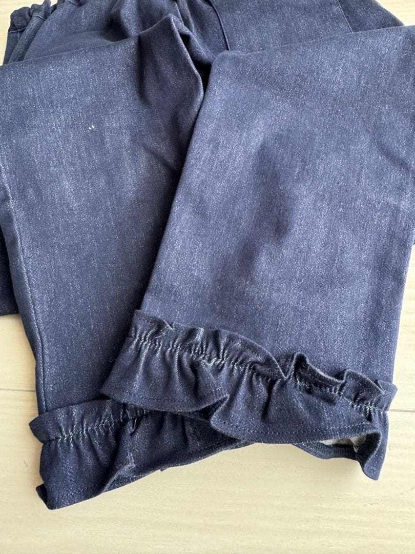 新品　ファミリア　デニムパンツ　140