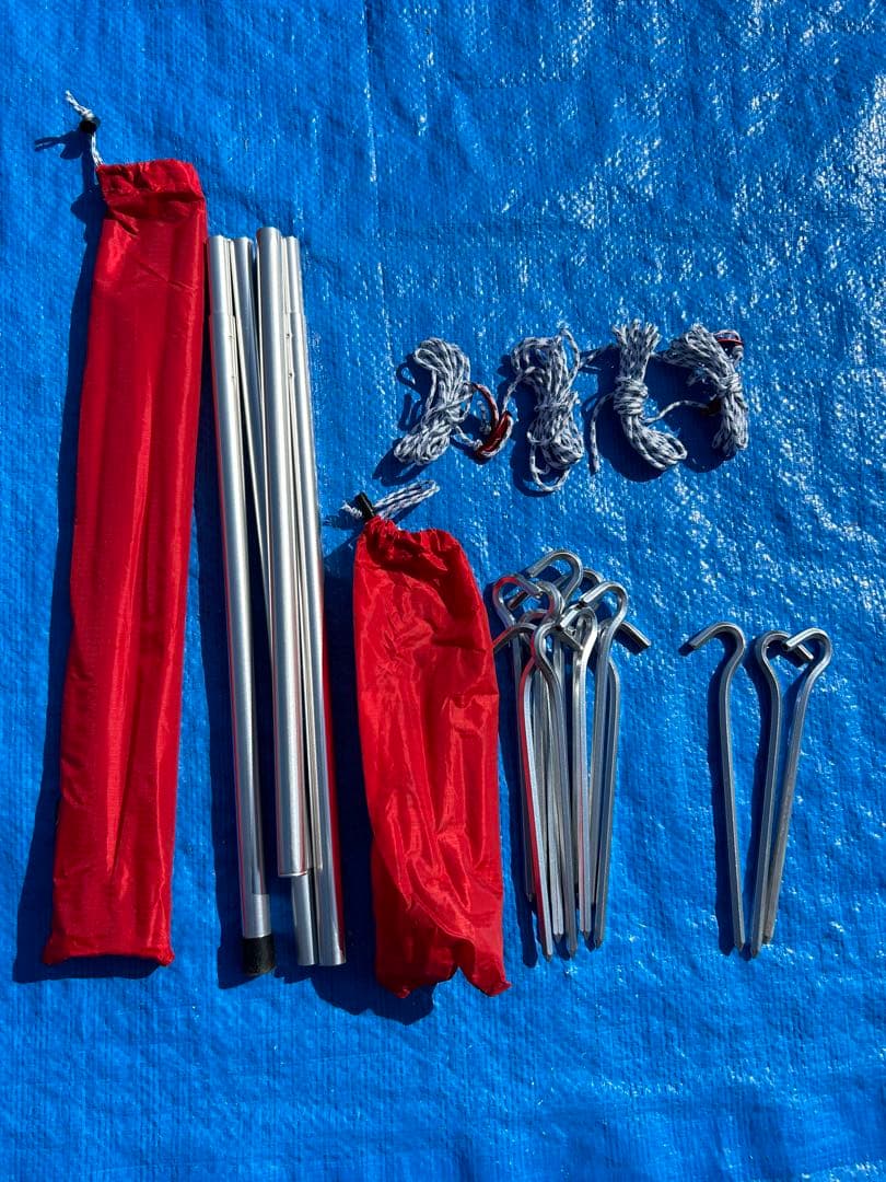 【美品】テンマクデザイン×キャンパンダ パンダ レッド