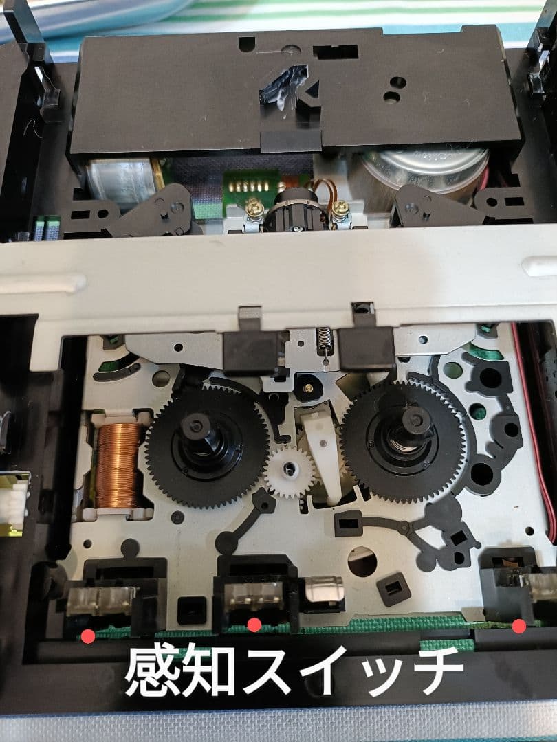 ONKYO K-SX7 カセットデッキ 整備済　完動品 各ケーブル テープ付