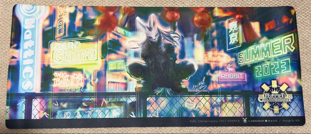 遊戯王　はっちcs ベスト4 プレイマット