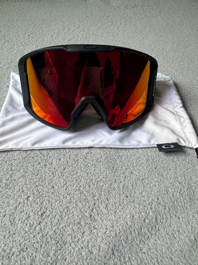 Oakley ゴーグル 赤/オレンジレンズ