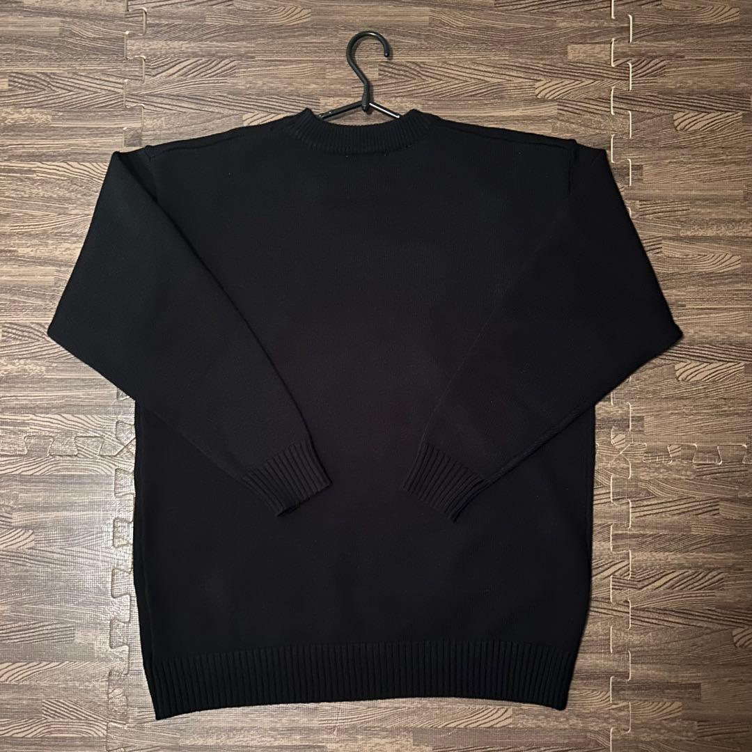 【お値引き中】ami ニット セーター ハート刺繍 ブラック