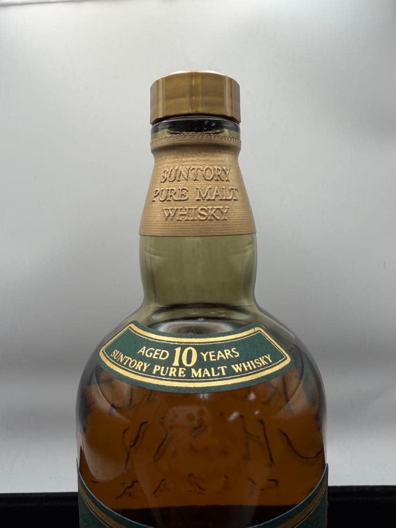 Suntory 山崎 10年 ピュアモルトウイスキー　グリーンラベル