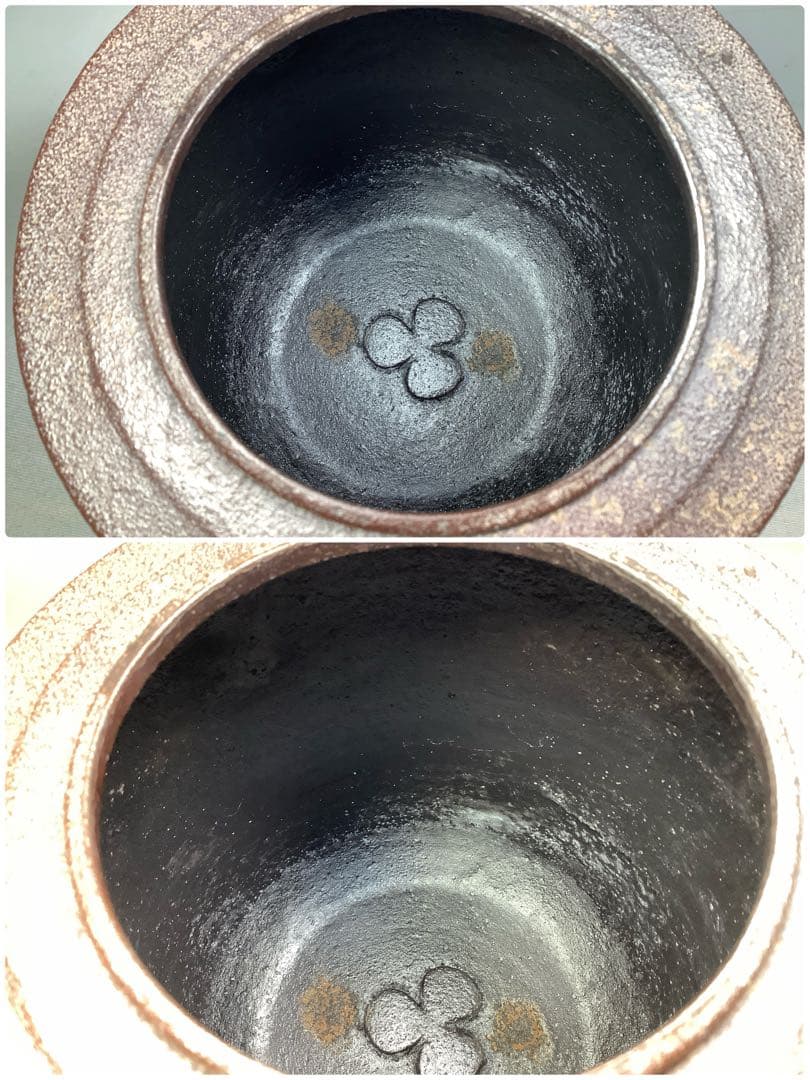 糸目筒釜　釜師　高橋敬典　茶道具　送料無料