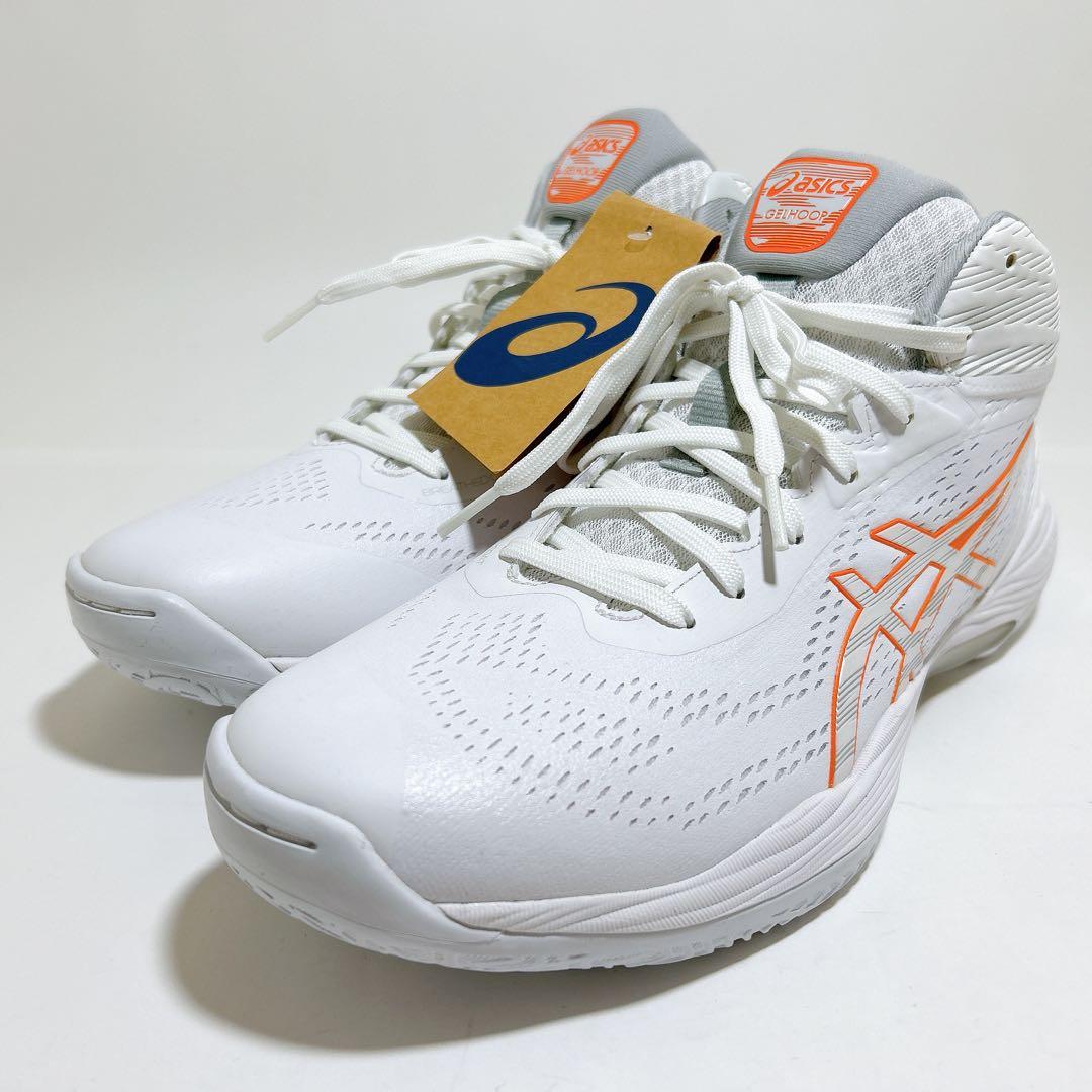 新品未使用☆アシックス ゲルフープ V14 バッシュ ホワイト 白 28.5cm