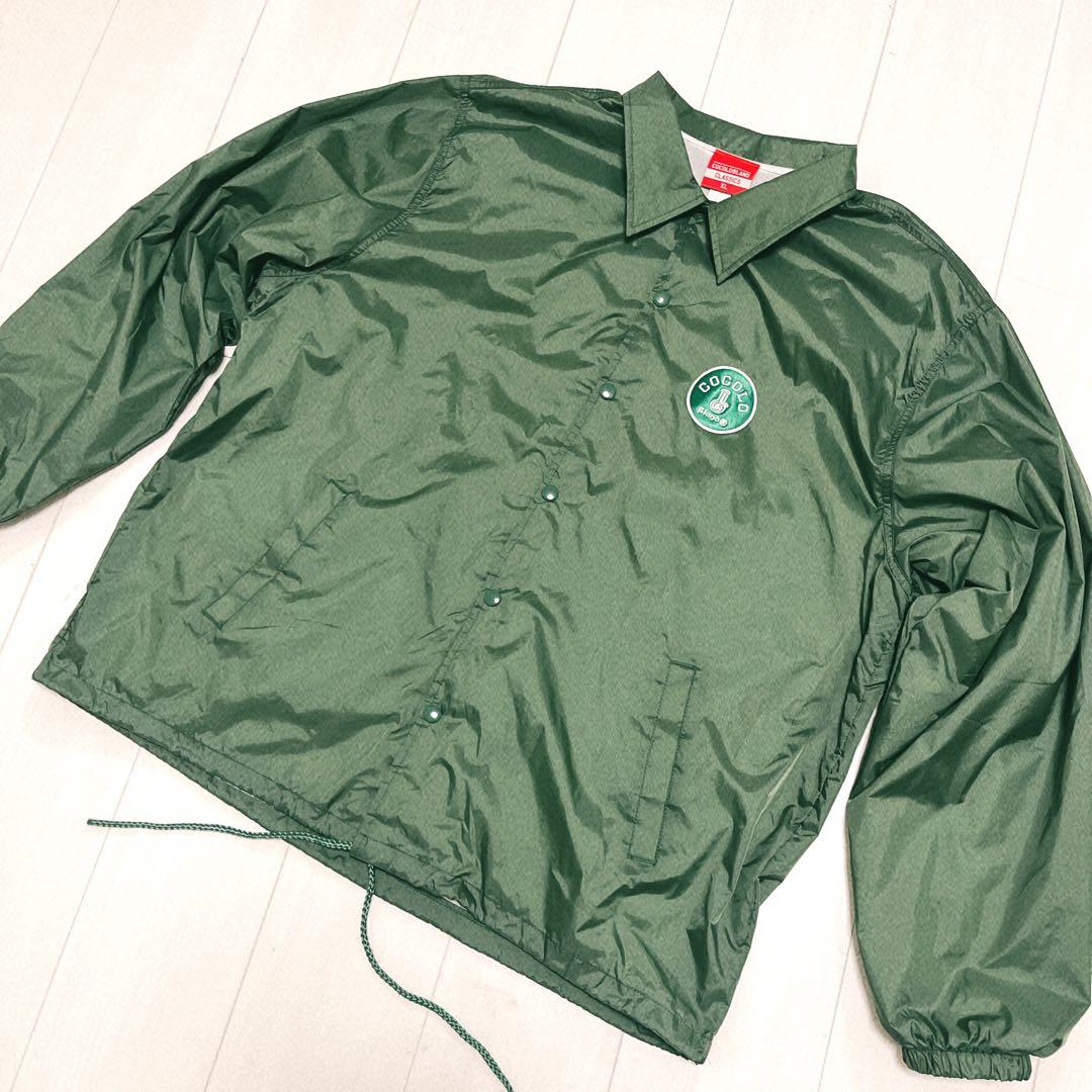 【極美品】 COCOLO BRAND ナイロン コーチジャケット XLサイズ