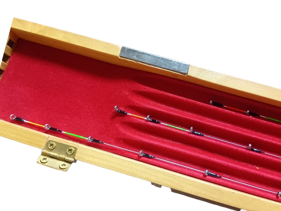 ワカサギ釣り専用　竿　ステンレスロット　３本セット