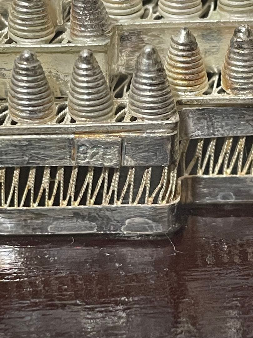 銀細工 シルバー925　仏塔　淨重量275g